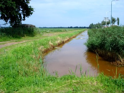 Volkel, wetering (bief de drainage) dans le Peel