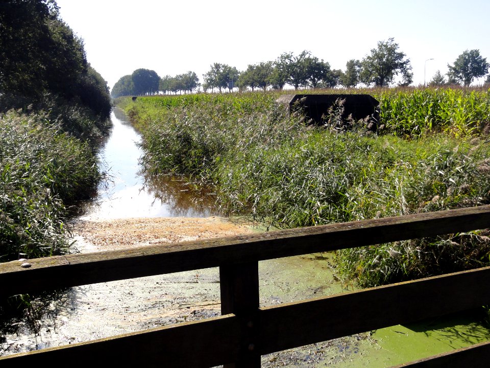 Volkel (Uden) Defensiekanaal langs Middenpeelweg