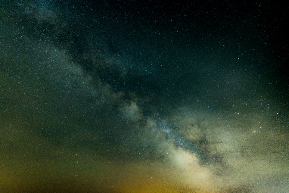Night constellation nature