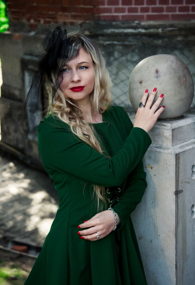 Gothic victorian style a vampire