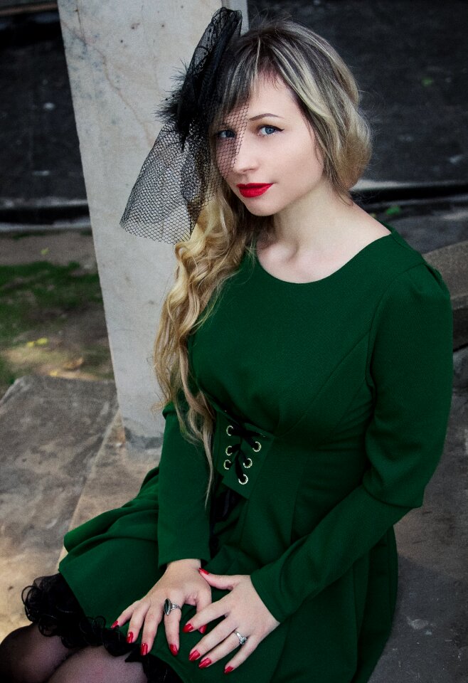 Gothic victorian style a vampire
