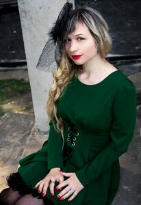 Gothic victorian style a vampire