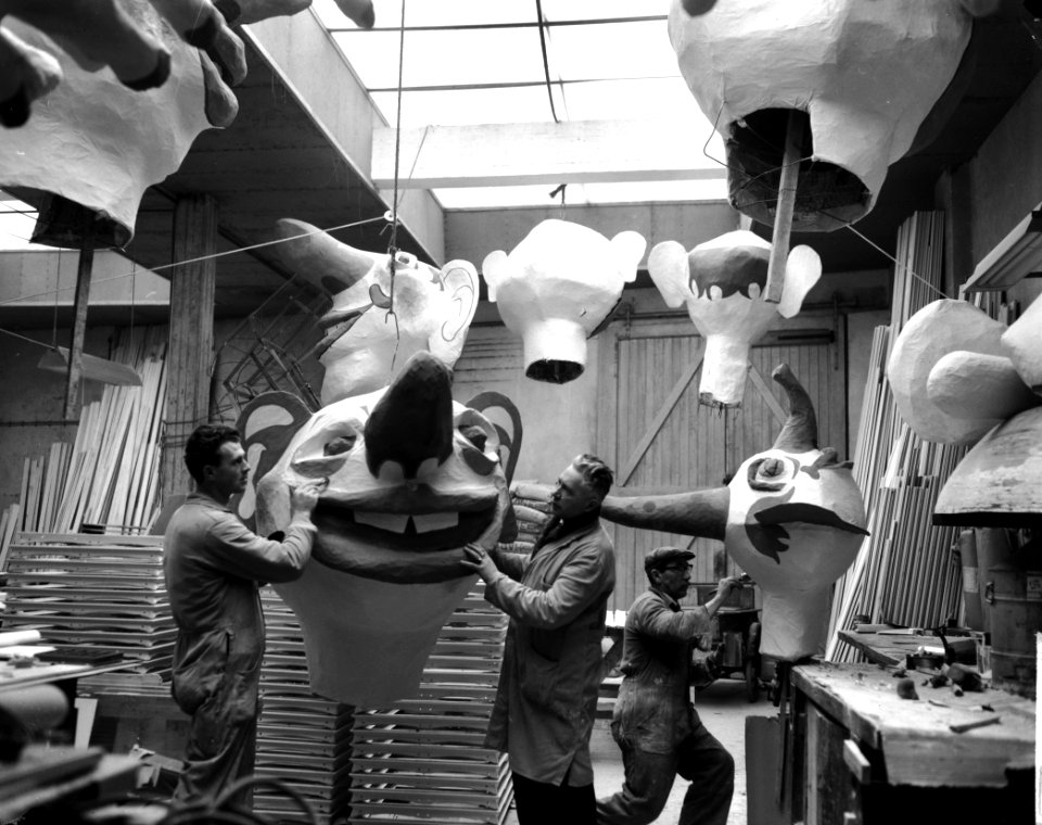 Voorbereidingen Carnaval te s-Hertogenbosch, Bestanddeelnr 914-8165