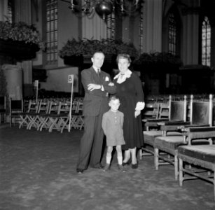 Voorbereidingen De Nieuwe Kerk te Amsterdam is bijna gereed voor de inhuldiging, Bestanddeelnr 255-7149