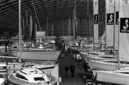 Voorbereiding Hiswa in RAI te Amsterdam, Bestanddeelnr 933-5936