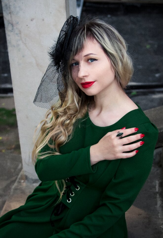 Gothic victorian style a vampire