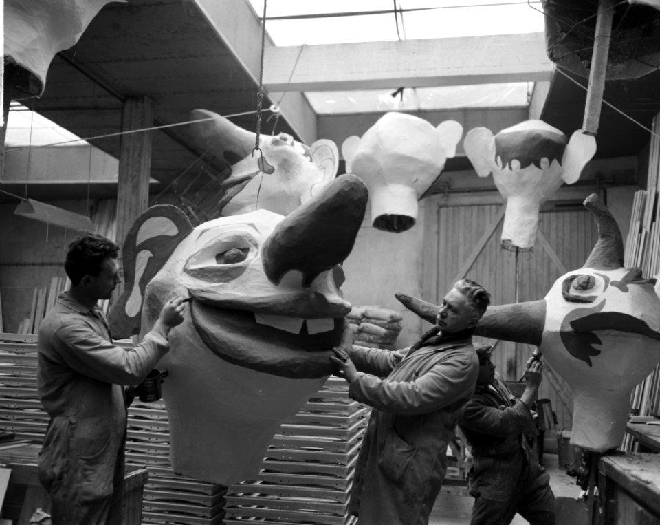 Voorbereidingen Carnaval te s-Hertogenbosch, Bestanddeelnr 914-8168
