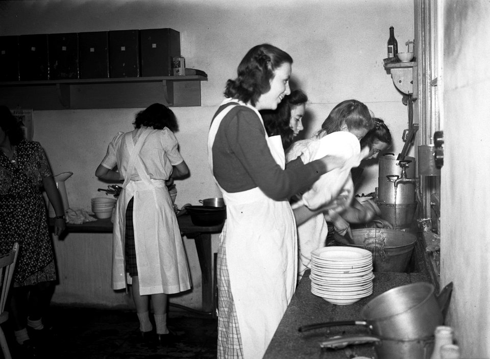 Volkshogeschool te Bergen. Binnen, Bestanddeelnr 902-7771
