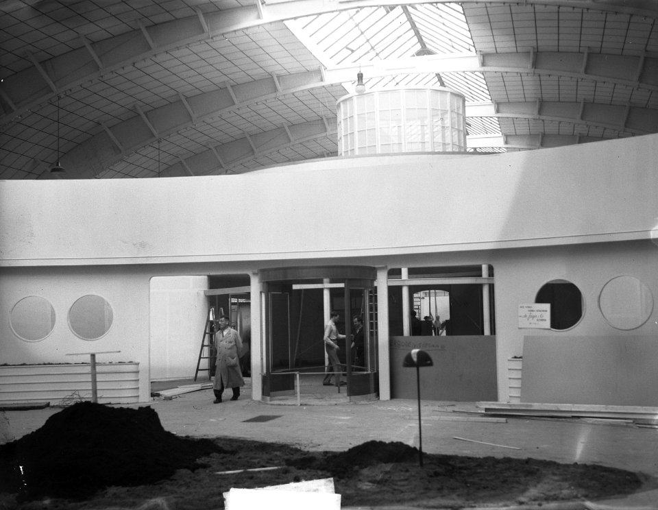 Voorbereiding Horeca-tentoonstelling in RAI, Bestanddeelnr 904-2158