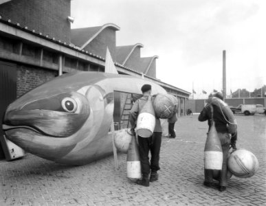 Voorbereiding Vimato Amsterdam (kistententoonstelling), Bestanddeelnr 906-7220