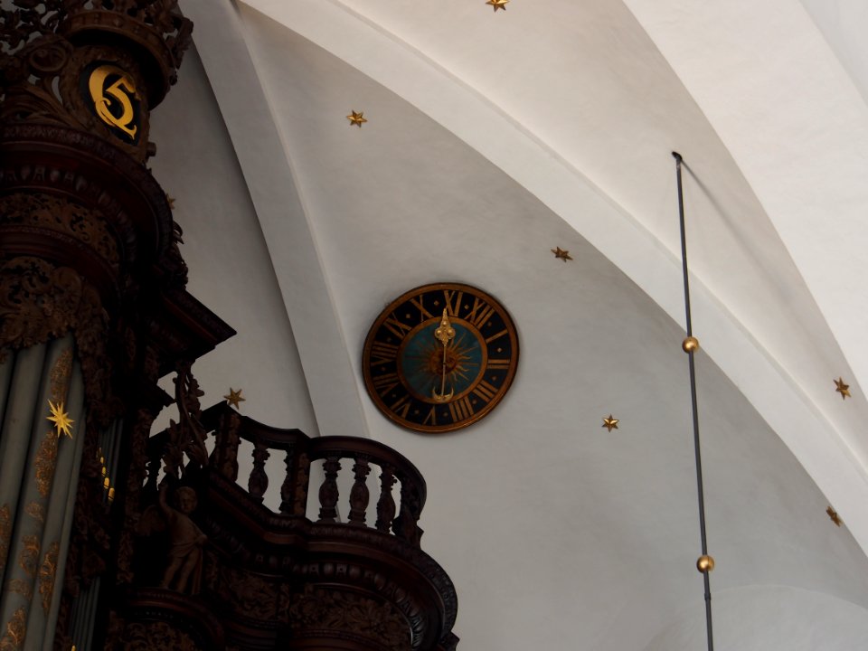 Vor Frelsers Kirke clock, Copenhagen pic1