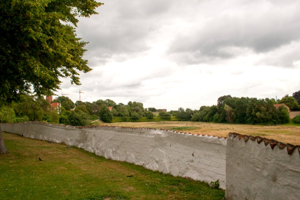 Vordingborg, wall around the church Vor Frue Kirke