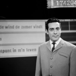 Voorronde finale Nationaal Songfestival 1965, Gert Timmerman, Bestanddeelnr 917-4204