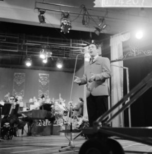 Voorronde finale Nationaal Songfestival 1965, Gert Timmerman, Bestanddeelnr 917-4207
