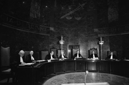 Voor Hoge Raad in Den Haag advocaat-generaal mr. J. Remmelink visie op zaak Ment, Bestanddeelnr 931-1699