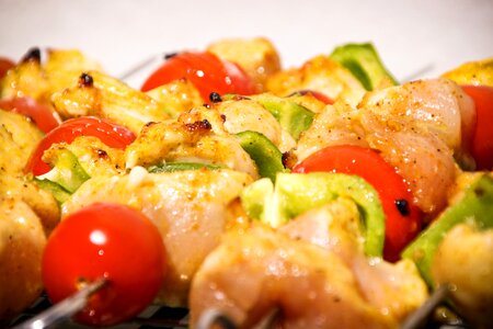 Skewers barbecue grill