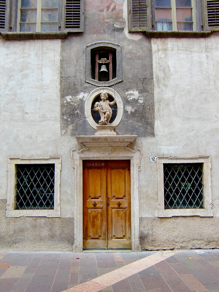 Old door house entrance old