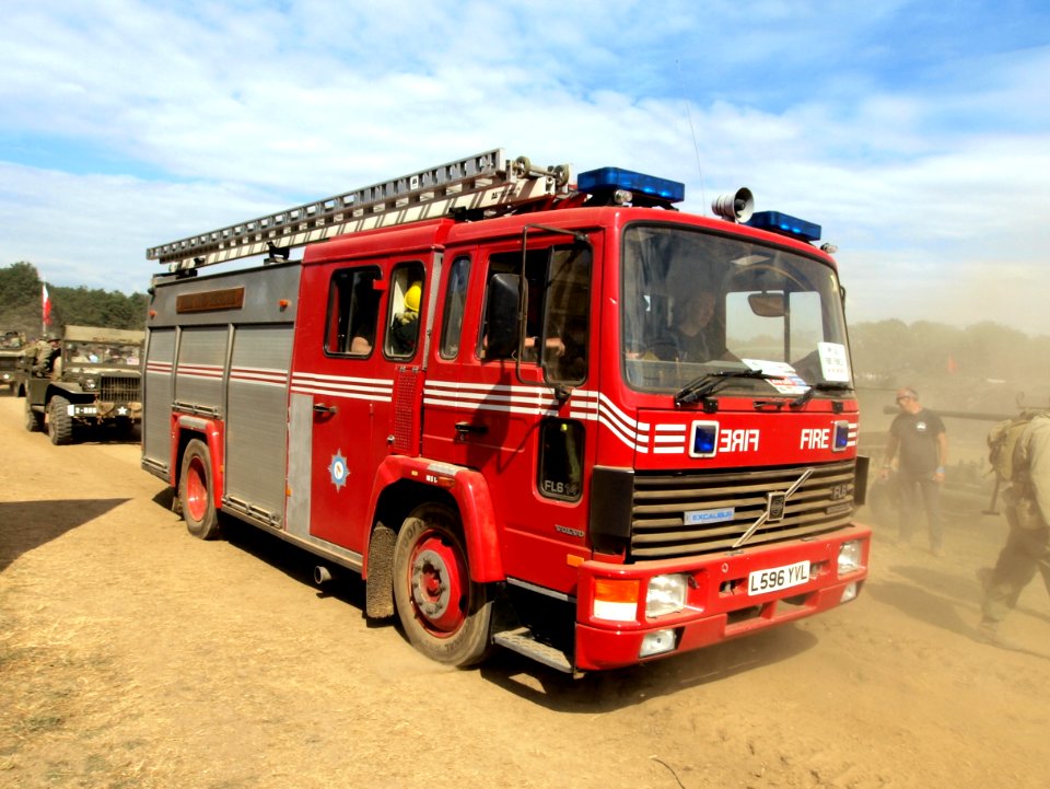 Volvo FL614 fire truck