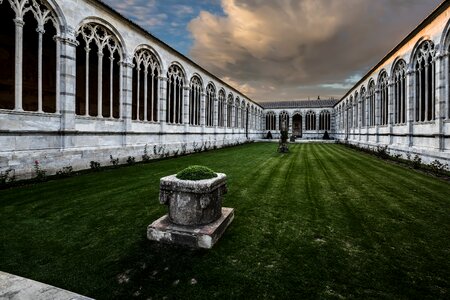 Italy church cemetery