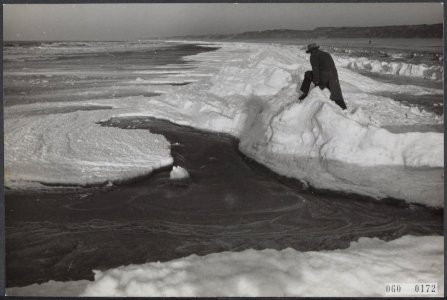 Vorming van ijsbergen voor de kust van Scheveningen, Bestanddeelnr 060-0172