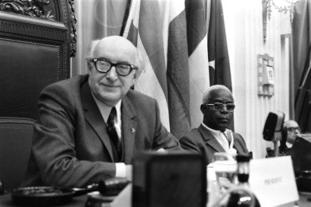 Voorvergadering van congres over associaties EEG met Afrikaanse landen in Tweede, Bestanddeelnr 925-2987