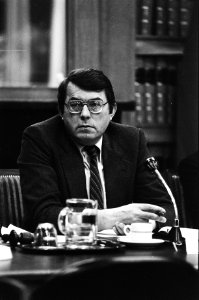 Voorzitter Arend Voortman (PvdA), Bestanddeelnr 930-5596