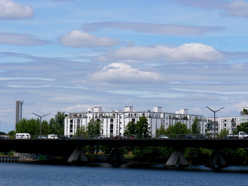 Wasserstadtbrücke from south east bank 2019-07-04 04