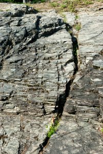 Wasserrinne zur Zisterne