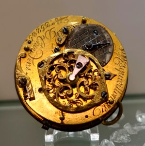 Watch, Esquivillon & De Choudens - Karl Gebhardt Horological Collection - Gewerbemuseum - Nuremberg, Germany - DSC01880