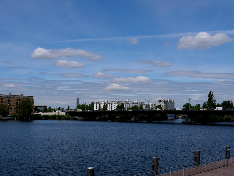 Wasserstadtbrücke from south east bank 2019-07-04 06