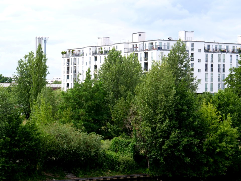 Wasserstadt from Wasserstadtbrücke 2019-07-04 03