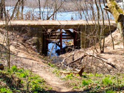 Waste Weir at 84.35 miles on seven mile level just before dam no 4 on C and O Canal
