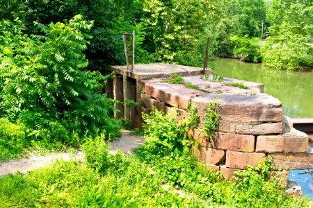 Waste Weir detail at Seneca Aqueduct