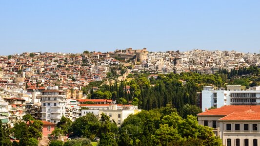View cityscape balkans