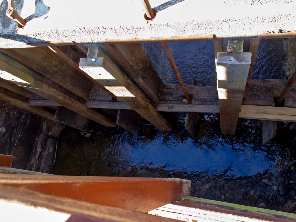 Waste Weir Open on C and O Canal