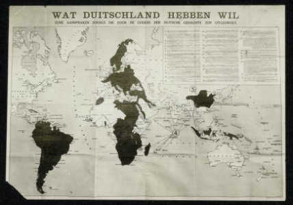 WAT DUITSCHLAND HEBBEN WIL. Zijne aanspraken zooals die door de leiders der Duit, Bestanddeelnr 158-0762