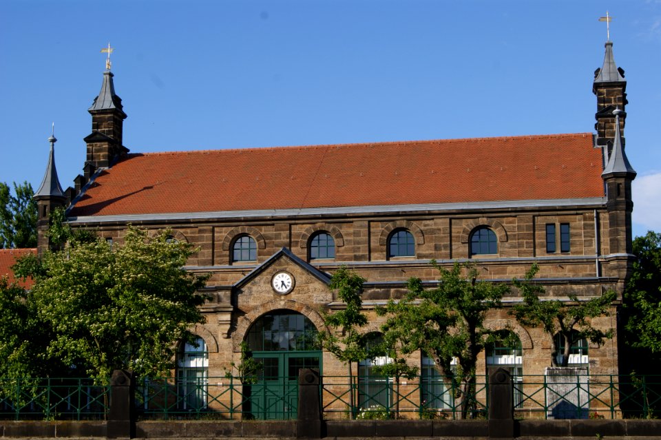 Wasserwerk tolkewitz front side