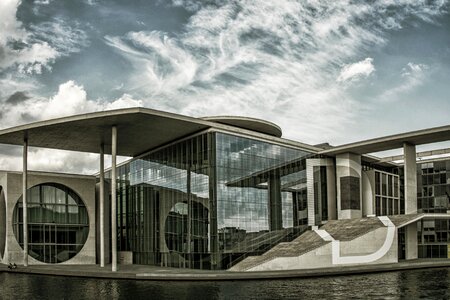 Architecture travel waters