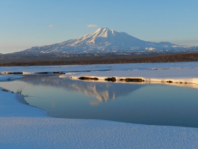 Silence tranquility reflection photo