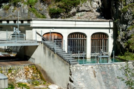 Wasserfassung Kraftwerk Absam