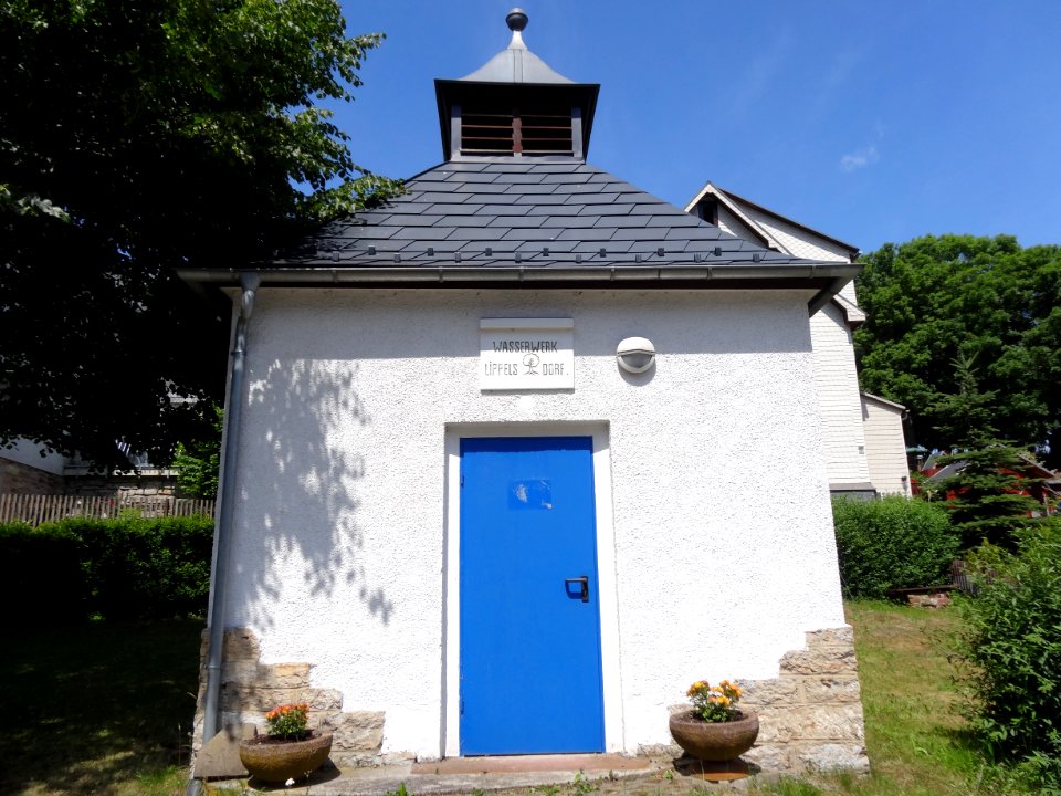 Wasserwerk in Lippelsdorf, Thüringen