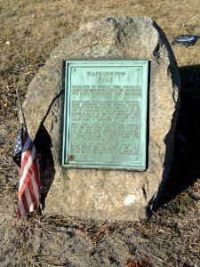 Washington Park marker - Palmer, MA - DSC04688
