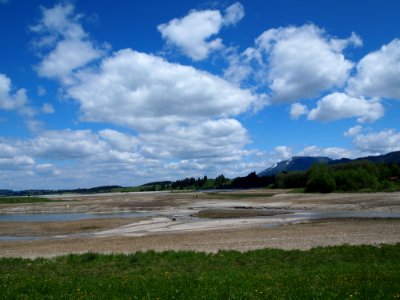 Wasserarmer forggensee