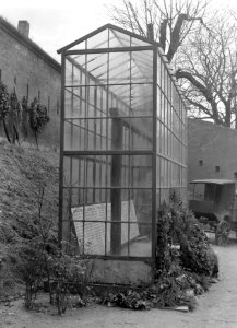 Warschau. Citadel executieplaats van Poolse vrijheidsstrijders. Een galg besche, Bestanddeelnr 191-0030