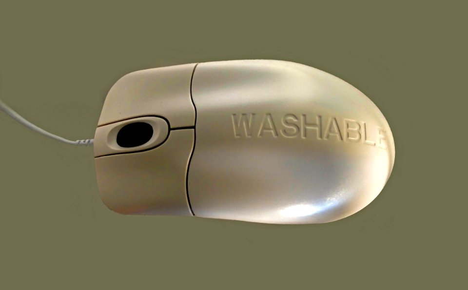 Washable medical computer mouse