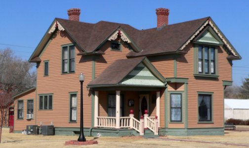 Washington-Ames house (Leoti KS) from SE 3