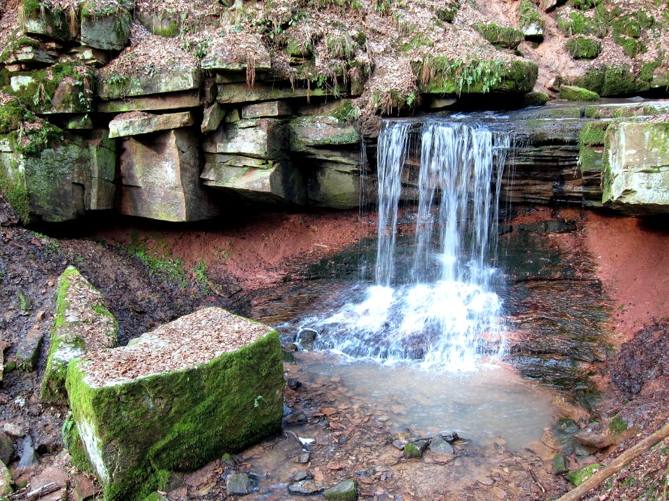 Wasserfall Tretstein