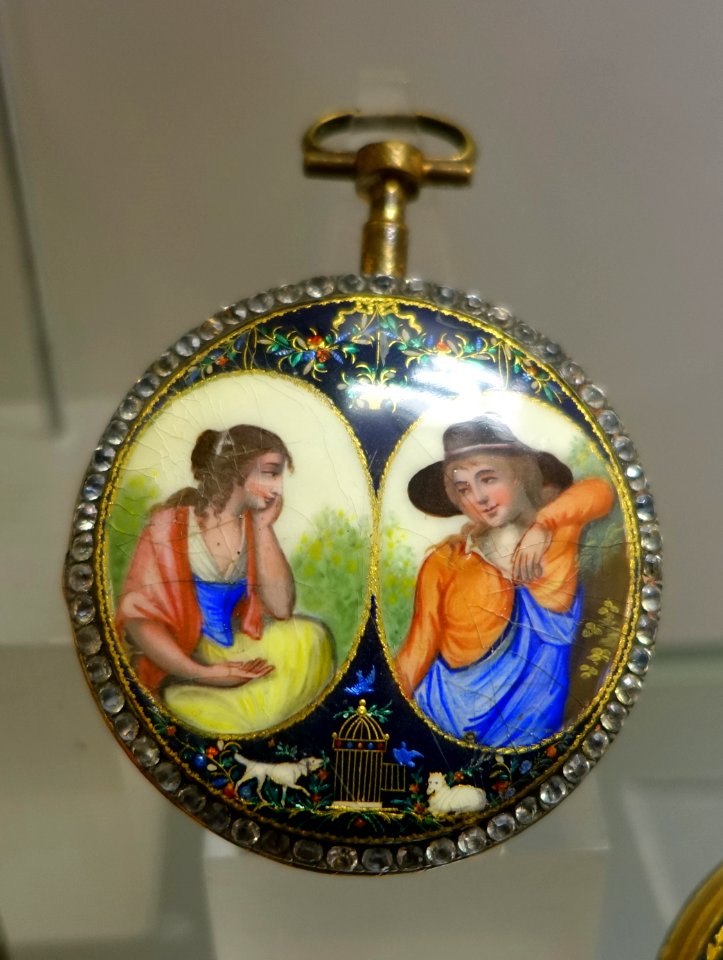 Watch case - Karl Gebhardt Horological Collection - Gewerbemuseum - Nuremberg, Germany - DSC01871