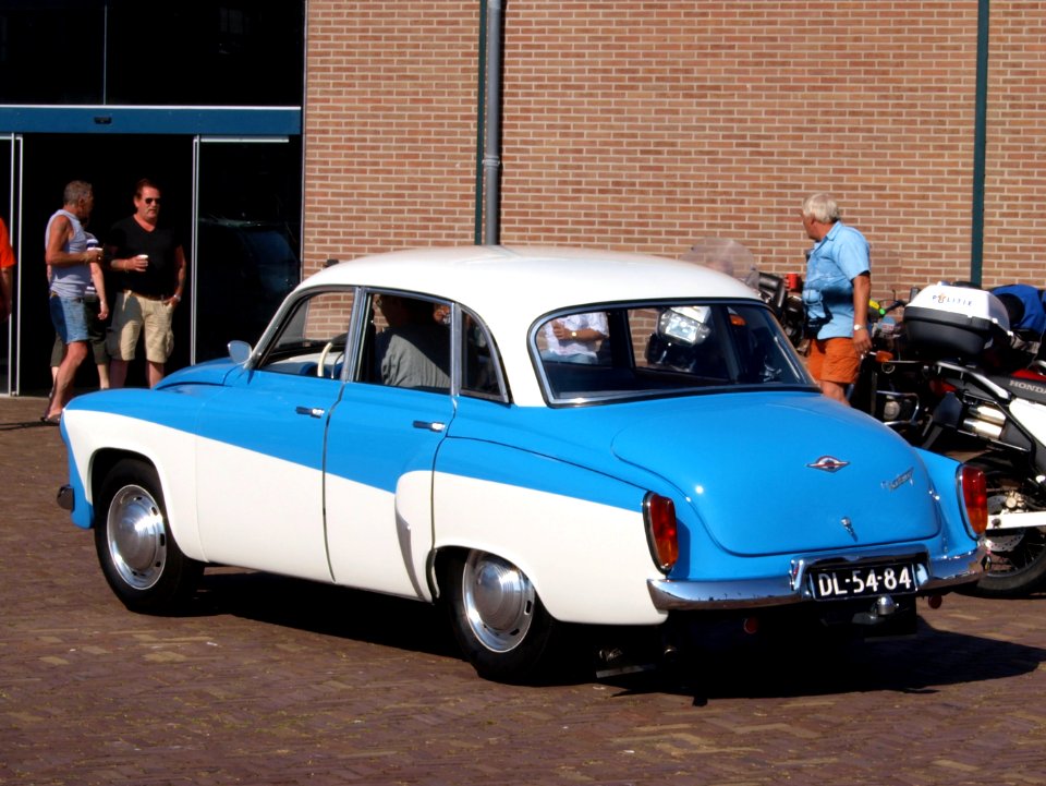 Wartburg 311 (1955), Dutch licence registration DL-54-84 pic3