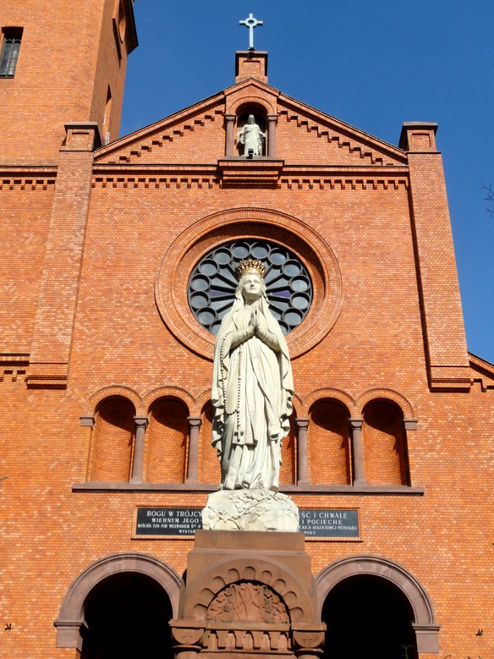 Warszawa kościół św. Augustyna pomnik, 2